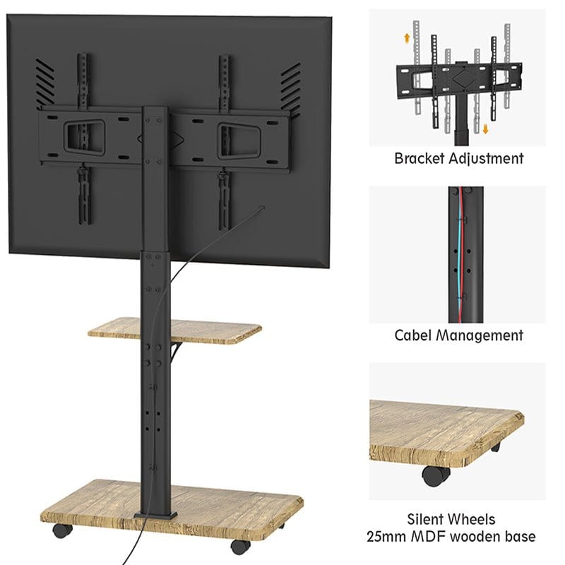XTRARM Delphos Cereza Móvil – Soporte Tv de pie