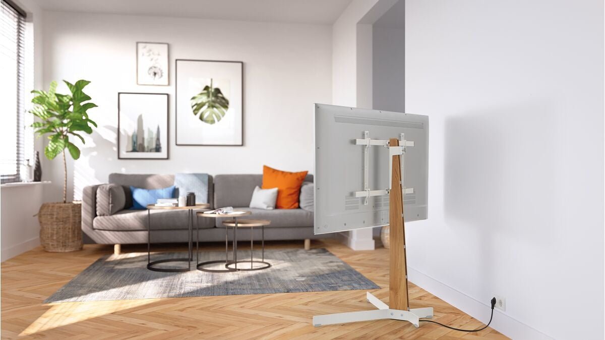 Vogel's TVS 3695 FLOORSTAND OAK & STEEL