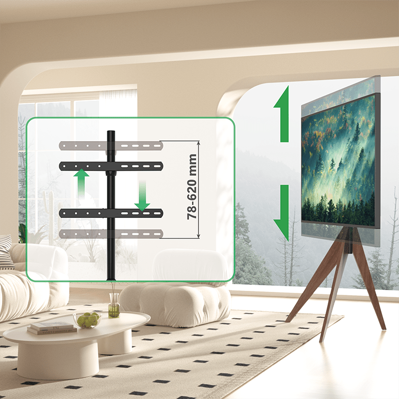 XTRARM XTRARM Argo Tripod - Soporte de suelo Nogal