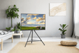 XTRARM Ahton Trípod - Soporte TV de suelo Negro