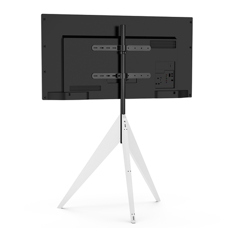 XTRARM Argo - Soporte TV de suelo Blanco/Gris