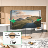 XTRARM Arius Impresión - Soporte TV de suelo Madera de Haya