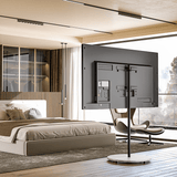 XTRARM Arius Impresión - Soporte TV de suelo Madera Gris