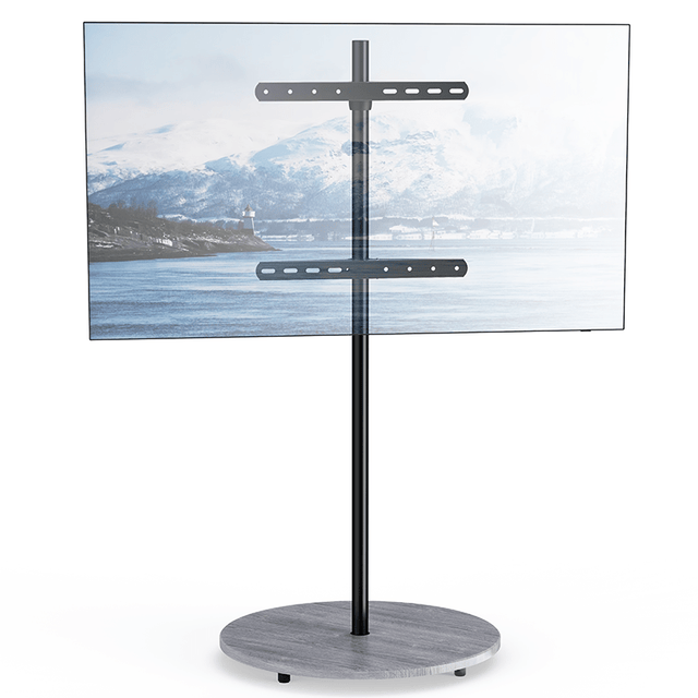 XTRARM Arius Impresión - Soporte TV de suelo Madera Gris