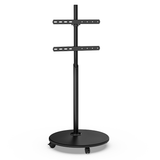 XTRARM Arius - Soporte TV de suelo Negro