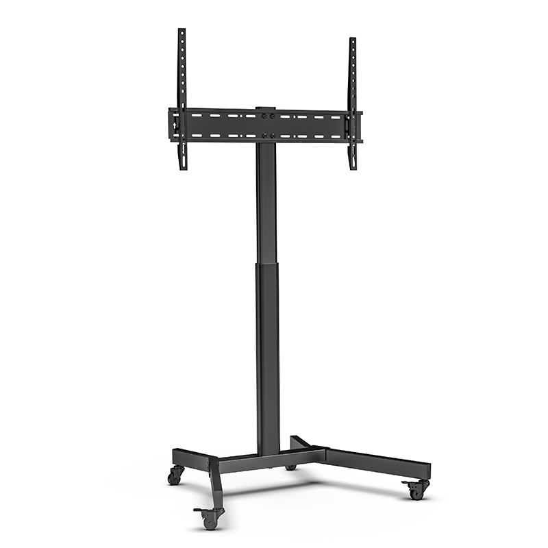 DQ Wall-Support Artem Móvil Negro – Soporte Tv de suelo