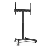 DQ Wall-Support Artem Móvil Negro – Soporte Tv de suelo