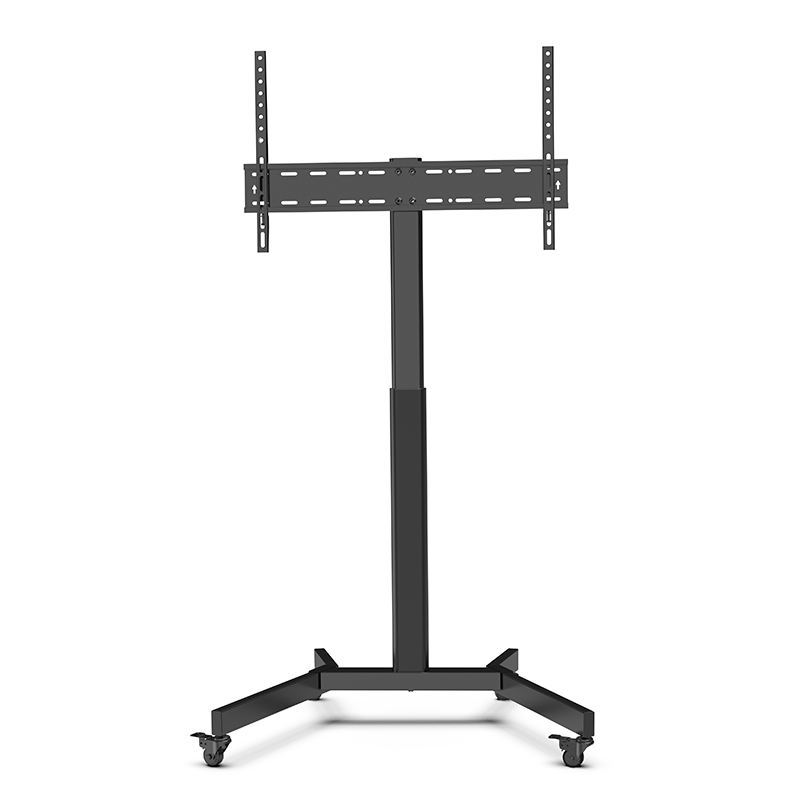 DQ Wall-Support Artem Móvil Negro – Soporte Tv de suelo