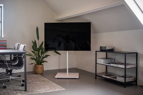 XTRARM Atria Cuadrado Blanco - Soporte TV de suelo