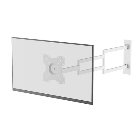 XTRARM Axis XL 108,5 cm Blanco - Soporte de TV giratorio e inclinable