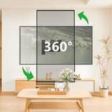 XTRARM Axis XL 108,5 cm Negro - Soporte de TV giratorio e inclinable