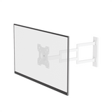 XTRARM Axis XL 70 cm Draai- en Kantelbare TV beugel wit
