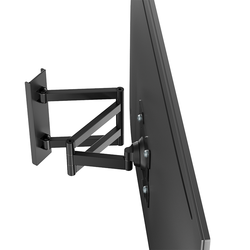 XTRARM Axis XL 70 cm Negro - Soporte de TV giratorio e inclinable