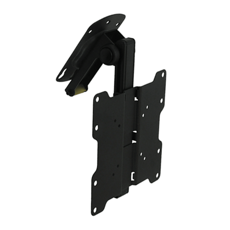 DQ Wall-Support Ceiling Lock M - Soporte TV de techo Negro