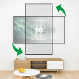 XTRARM Cratos 120 cm doble Rotate VESA 600 - Soporte TV de pared Blanco