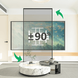 XTRARM Crius 100 cm Rotate VESA 600 - Soporte TV de pared Blanco