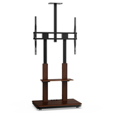 XTRARM Duolite negro/nogal – Soporte Tv de pie Manual