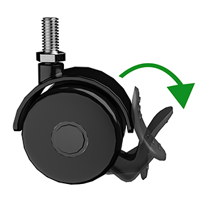 XTRARM Elevate Nogal - Soporte de suelo eléctrico