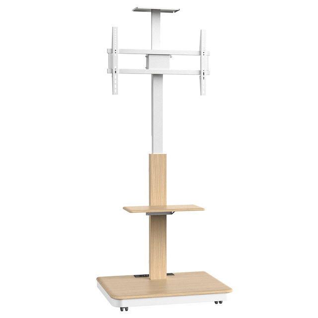 XTRARM Elite blanco/haya – Soporte Tv de pie Manual