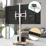 XTRARM Elite blanco/haya – Soporte Tv de pie Manual
