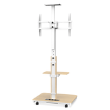 XTRARM Elite blanco/haya – Soporte Tv de pie Manual