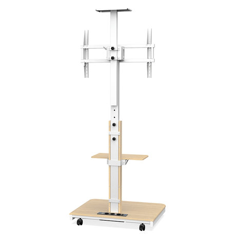 XTRARM Elite blanco/haya – Soporte Tv de pie Manual