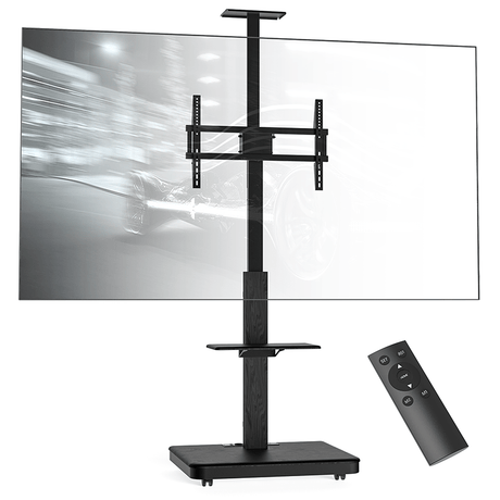XTRARM Elite negro Móvil – Soporte Tv de pie eléctrico