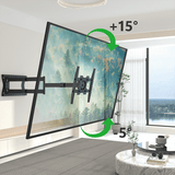 XTRARM Ferrom 120 cm Rotate - Soporte TV de pared Negro