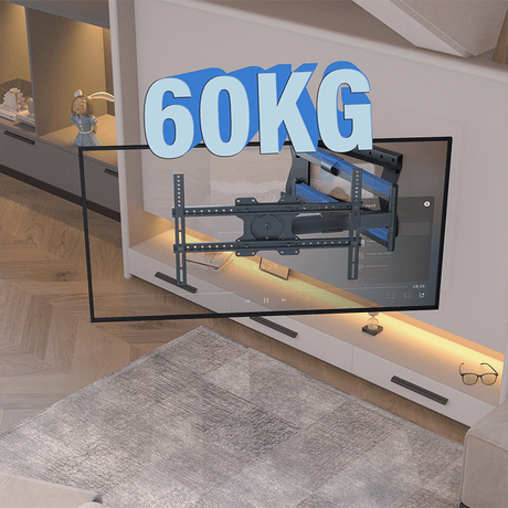 DQ Hercules Flex 2.0 VESA 600 100 cm TV beugel zwart