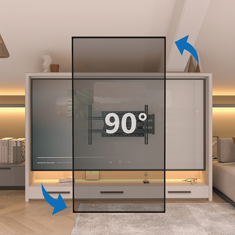 DQ Hercules Flex 2.0 VESA 600 100 cm TV beugel zwart