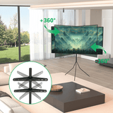 XTRARM Juno Trípod 400 - Soporte TV de suelo Negro