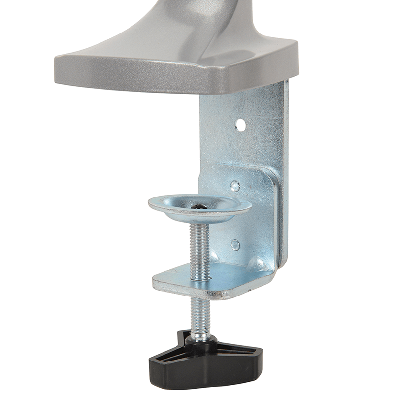 DQ Wall-Support Nika Brazo para un Monitor Gris con resorte de gas