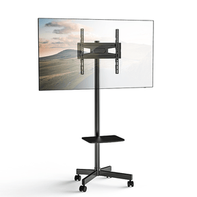 DQ Wall-Support Nyna Móvil Negro – Soporte Tv de suelo