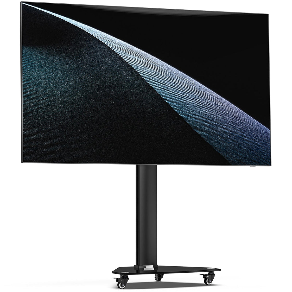 XTRARM Proton 100 Pie-TV Negro: Elegancia y Funcionalidad en un Soporte Versátil