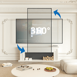 DQ Wall-Support Rotate XL 108,5 cm Giratorio - Soporte TV de pared Blanco