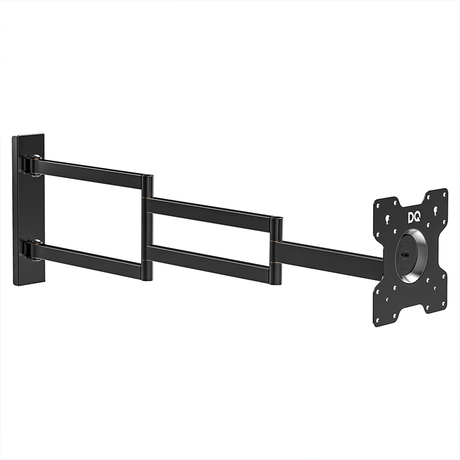 DQ Wall-Support Rotate XL 108,5 cm Giratorio - Soporte TV de pared Negro