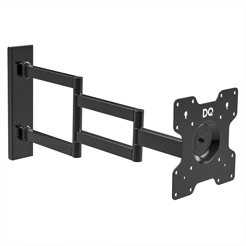 DQ Wandsteun Rotate XL 70 cm Draaibaar TV-meubel - Wand TV-meubel Zwart