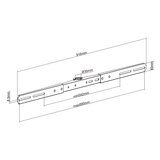 XTRARM Soporte barra de sonido para serie FS