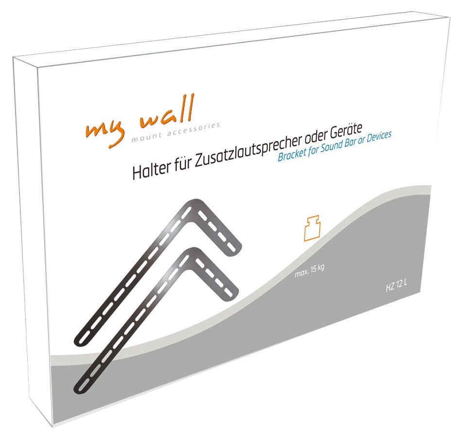 MyWall Universele Soundbar Steun Zwart