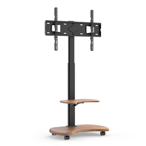 XTRARM Stellar nogal/negro Móvil – Soporte Tv de pie