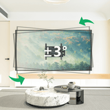 XTRARM Tantal 80 cm Fixed - Soporte TV de pared Negro