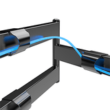 XTRARM Tantal 80 cm Flex - Soporte TV de pared Negro