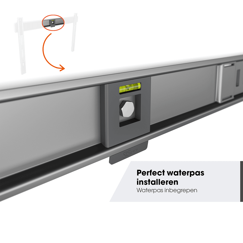 Vogel's TVM 5605 Vaste tv-beugel 40 -100 inch platinumgrijs