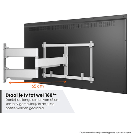 Vogel's TVM 5645 Draaibare tv-beugel 40 -77 inch wit