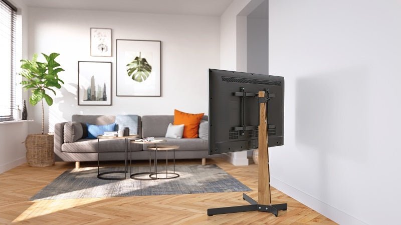Vogel's TVS 3695 FLOORSTAND OAK & STEEL